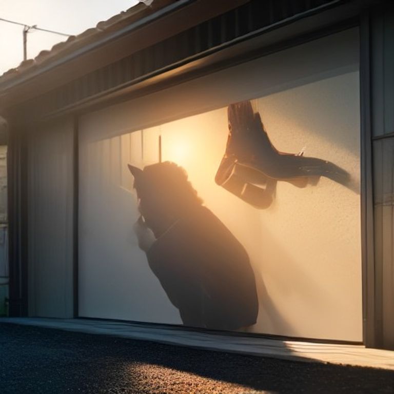 Eric Allen Garage Door's Repairs Corp — professional Garage Door Repair in Orange, our branded team and work van — Garage Door Repair near me